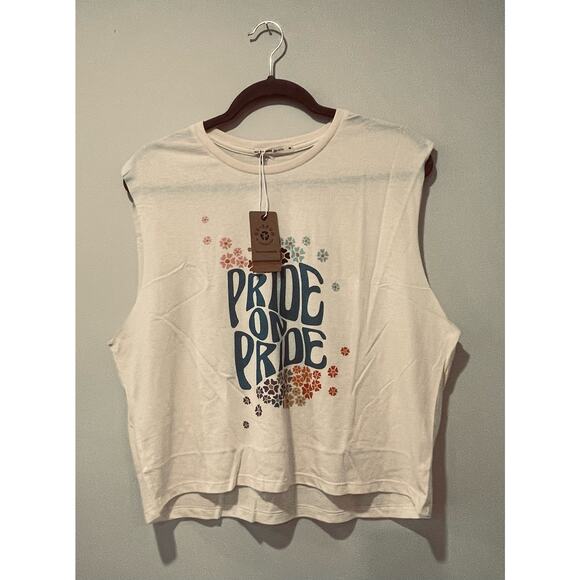 Marine Layer Pride on Pride Sleeveless Giving Tee Size Medium - Picture 2 of 7